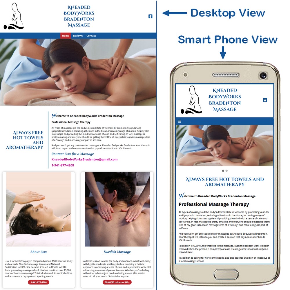 Kneaded BodyWorks Web Site